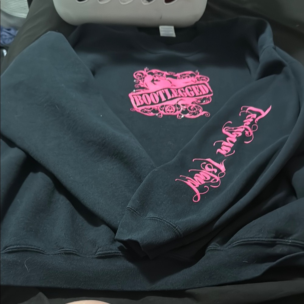 Black and Pink Women's Sweater